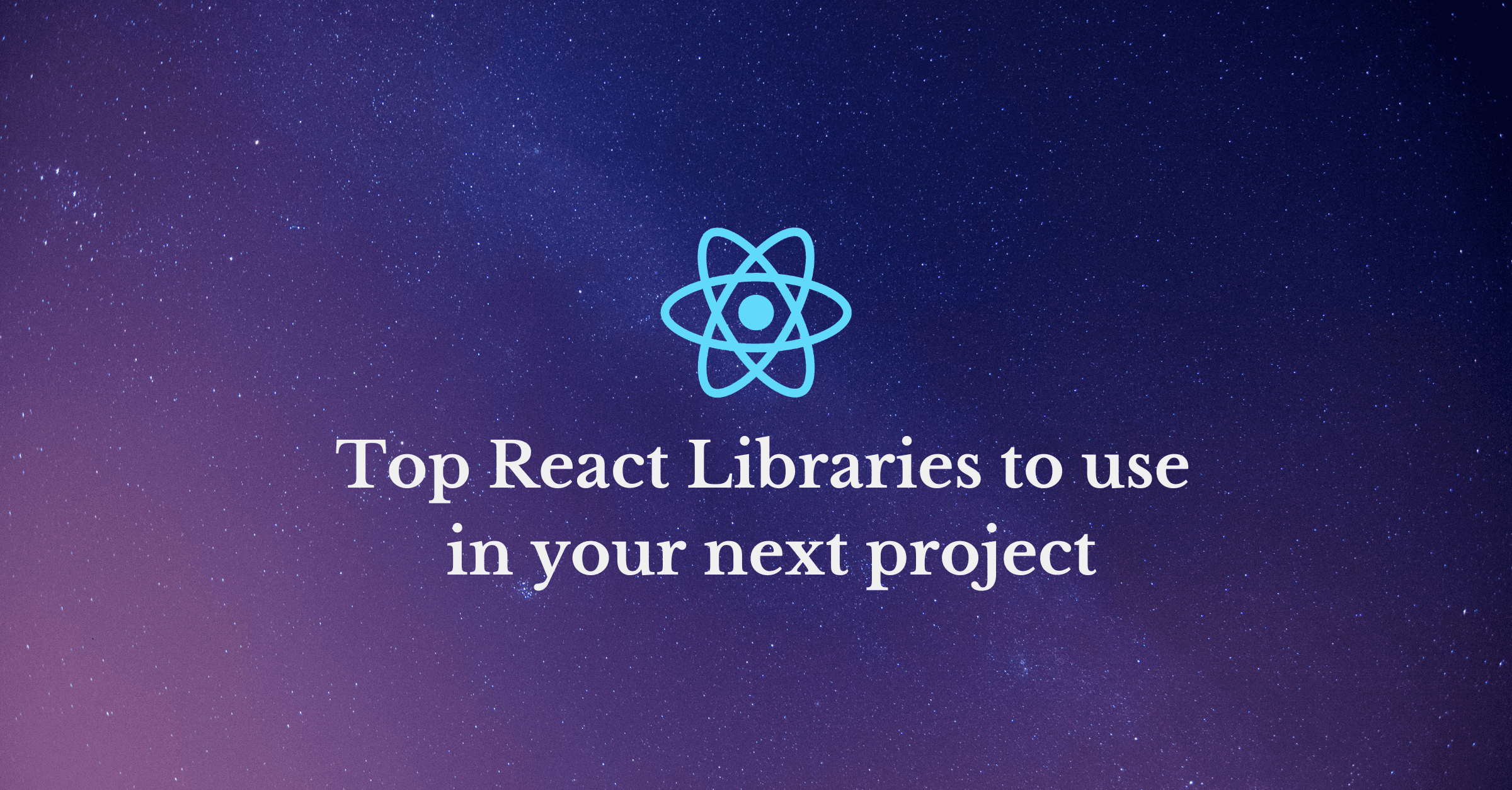 Ui Libraries For React Apps